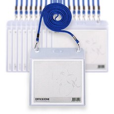 오피스존 700 스퀘어명찰 110x95mm 10개묶음