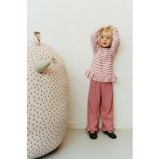 [국내배송] 자라 ZARA 프릴 와플 큐롯 팬츠 - 페일 로즈 938450