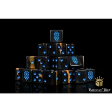 Baron of Dice 熔岩骰 撲克骰子 25顆裝 方角, 1個