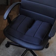 AC Rabbit 柔軟低均壓氣墊坐墊 （痔瘡 OAS-1804）, 黑,簍空