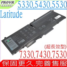 FK0VR M69D0 07KRV Latitude 7430 2in1 P136G P136G002, 戴爾電池 保固一年一個月, 1個