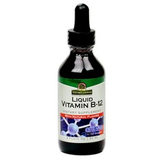 NATURE'S ANSWER 液體維生素 B-12, 60ml, 1瓶