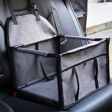 寵物車載墊 車載包 前後排安全座椅掛包 汽車防髒防咬專用, 1個, 灰色