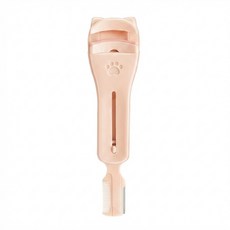 쉬핑3in1 아이뷰러 눈썹정리 눈썹칼 속눈썹, 1개, 핑크