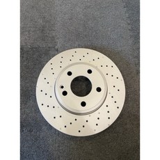 FERODO 碟盤 賓士 X257 GLB250 AMG 前後煞車盤 BENZ, 1個, 前打孔盤一組350mm