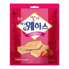 해태제과 딸기 미니 웨하스 150g x12개 (1박스), 12개