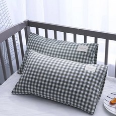 貝貝 純棉 100% 棉兒童枕套 40x60, A,30 * 50cm * 1 對 兩件