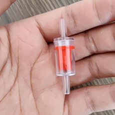 수족관 역류 방지기 에어호스 투명 산소 어항 역류 방지기 펌프 용품 체크 관리 장비, 블랙, 블랙