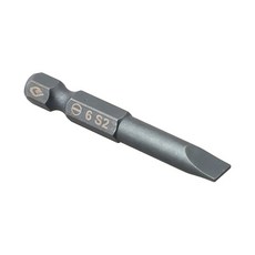 1pc 50mm 슬롯 드라이버 비트 자기 플랫 헤드 SL2 0 5 SL3 SL4 SL5 SL6 1/4 인치 육각 섕크 스크류, SL6.0