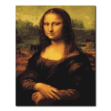 아트홀릭 그림그리기 F07, 레오나르도 다빈치의 모나리자, 1개