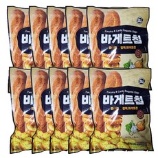 에스아이 바게트칩 파슬리 앤 갈릭, 70g, 10개