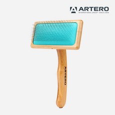 아테로 슬리커 울트라 소프트 M P968 강아지빗 고양이빗, 1개