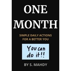 (外文書)One Month: Simple Daily Actions for a Better You Paperback, Independently Published, English