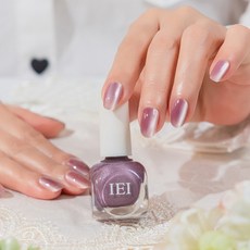 IEI 水性可剝貓眼指甲油－流光香芋紫WE04 台灣製造, 1個