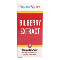 Superior Source 越橘萃取補充錠, 60顆, 1盒