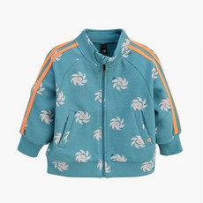 moimoln 太陽圖案拉鍊外套 M211JMG04P