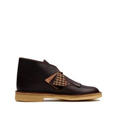 클락스오리지널스 레더 그레인 트위드 부츠