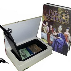 소설책금고 북세이프 오만과편견 가정용 사무용 미니 인테리어 회사 지폐 캐쉬박스 사무실