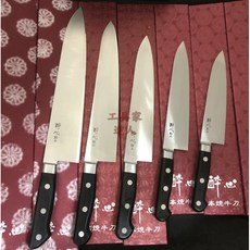 工具家達人 醉心 日本製 碳鋼 牛刀 料理刀 主廚刀 本燒牛刀, 1個, 180mm牛刀,原產利度