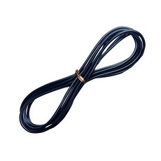 제이에프로프 PVC 줄 스피드 줄넘기 줄 길이 3M 11가지 색상, 1개, 검은색