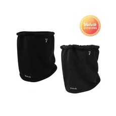 파비온골프 Volvik 볼빅 남성용 기모 방한 넥워머 3043383, 블랙