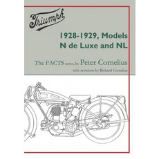 (영문도서) Triumph 1928-1929 Models N de Luxe and NL Paperback, Richard Cornelius, English, 9781915382122