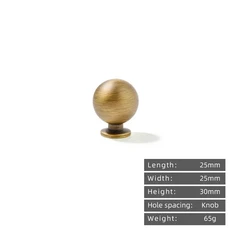 KEDLO 골동품 황동 유럽 고전 긴 손잡이 주방 캐비닛 복고풍 서랍 단단한 당겨, 07 1-L-25mm-Knob