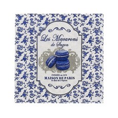 페이퍼 냅킨 20매 (PD-10 마카롱블루) ( 테이블 데코, 1개, 마카롱블루