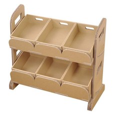 종이 소품 진열대 친환경 팝업 박스 DIY 상품 매대