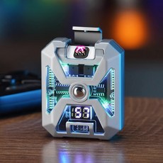 씨플 하이엔드 USB 충전식 터보 전기 플라즈마 라이터, 6.퍼플핑크