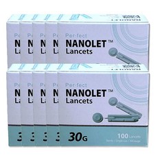 모완비 동방 나노렛 란셋 채혈침 30G, 100개입, 10개