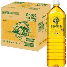 기린 오후의 홍차 레몬티, 8개, 1.5L
