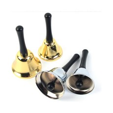 신라Pick 클래식 핸드벨 유아용악기, 금색 - 65mm