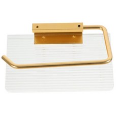 욕실 화장지 롤 홀더 펀치프리 보관 랙 페이퍼 걸이 사용이 간편한 주방 타월, 1개, 기본