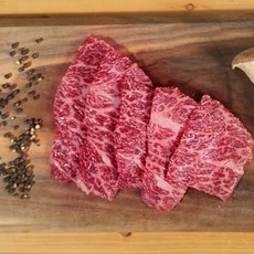 안동한우 최고급 1등급 냉장 채끝 구이, 1개, 200g