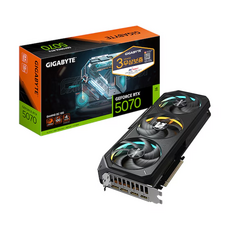 GIGABYTE 지포스 RTX 5070 GAMING OC D7 12GB 제이씨현, 블랙 1개