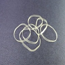 【台灣製造】TPU環保無硫橡皮筋 No. 14*0.5mm*4mm (100公克/包) 不易氧化 不會黏, 1個, 透明色, 透明色