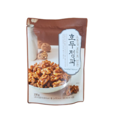 호두로 만든 호두정과 호두강정, 230g, 2개