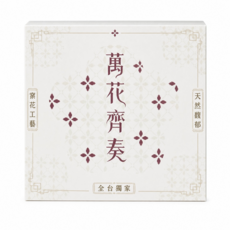 茶好玩 萬花齊奏禮組 -限定組(桂馥烏龍+黛玉烏龍+暮蘭烏龍+晨蘭烏龍)共300克 送禮最佳首選 台灣花茶系列, 300g, 1個, 1個裝