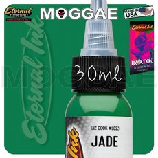 Eternal伊特諾 專業紋身色料 L玉Jade色 30ml 美國原裝進口 刺青顏料, 1個, L玉Jade 27年1oz, L玉Jade