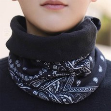 그니스토어 반다나 얼굴커버 스타일링, 페이즐리블랙 FREE