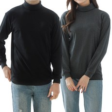 예스플러스 국내산 온목폴라 긴팔면티 2P