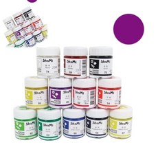 삼땨 신한 샤미 포스터물감 20ml 자주 갑 6개입 튜브형 자주색 20미리