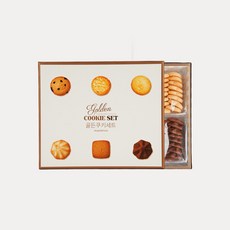 신라명과 골든쿠키세트 620g 선물용쇼핑백, 1개