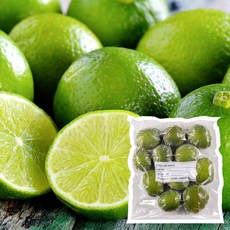 상큼한 냉동라임 (홀/슬라이스), 1개, 라임홀 1kg