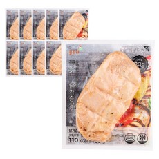 풀토래 통닭가슴살 뉴그릴 10팩 세트 100%국내산 식사대용, 10개