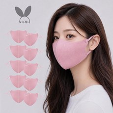 사니사니 천마스크 빨아쓰는 숨쉬기 편한 마스크, 핑크, 1세트, 10매입