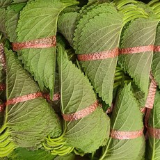 밀양 깻잎 5묶음, 350g, 5개