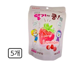 루미온 베베모린 뽀로로 딸기가 쿵 동결건조 과일칩 12g 5개