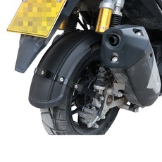 ADV125 범퍼 가드 튜닝 스틸 프로텍터 랙 사이드가드 핸드, C. 갈색 높은 챙 손 보호대